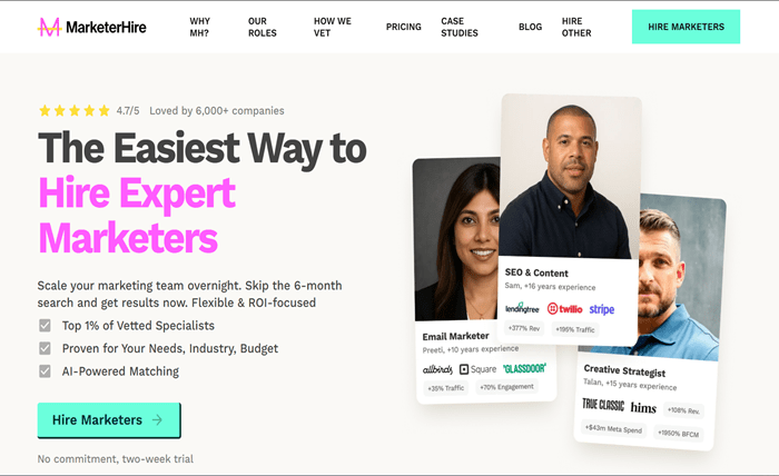The Smart Way to Hire Pre-Vetted Marketing Experts The Smart Way to Hire Pre Vetted Marketing