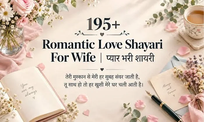Love Shayari for Wife