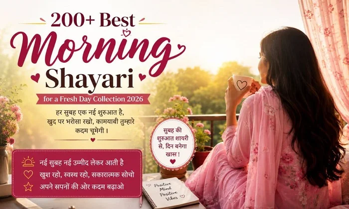 Unique Special Good Morning Shayari